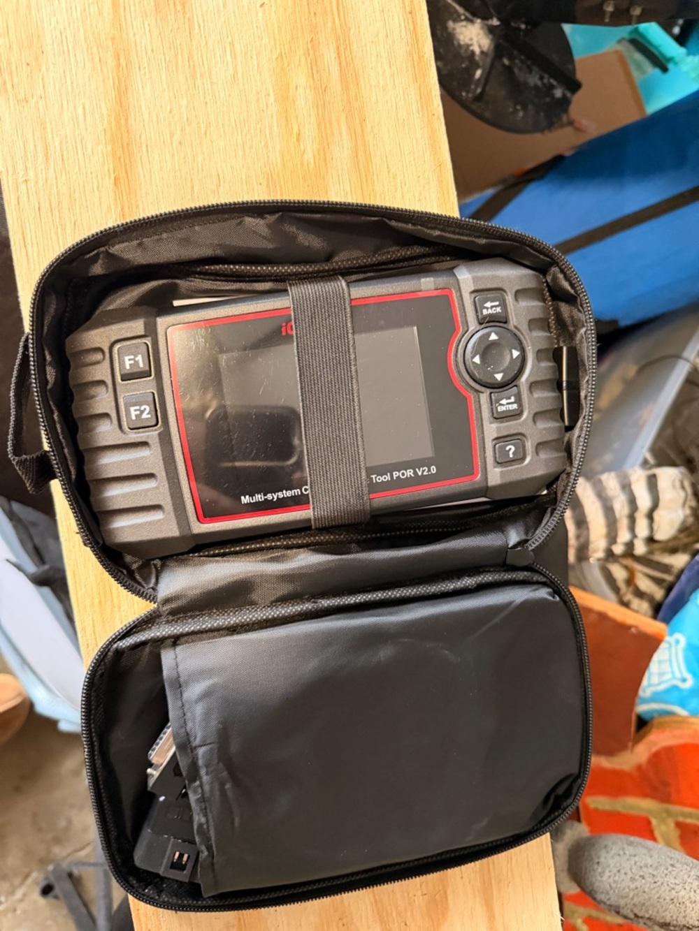 Portable Multi-System Diagnostic Tool POR V2.0 - Black/Red